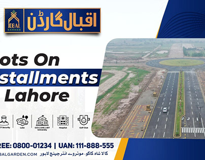 Plots on installments in Lahore