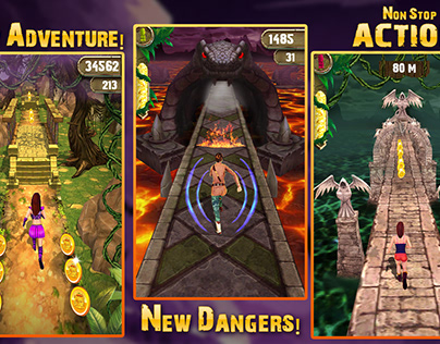 scary princess temple run