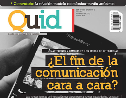 Revista "Quid" (Comunicación Impresa Aplicada)