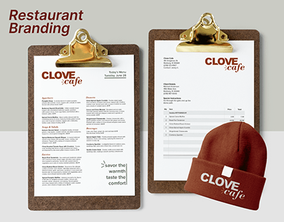 Clove Cafe - Branding