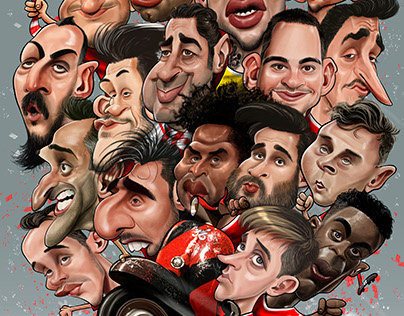 Making of Benfica's Caricature