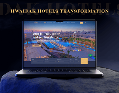 Hwaidak Hotels UX Full Platform Revamped