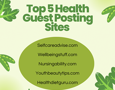 Top 5 Health Guest Posting Sites