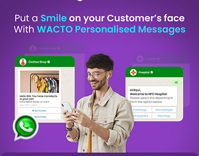 WACTO’s personalised messages