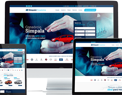 UI | Webdesign | Simpala Consórcios