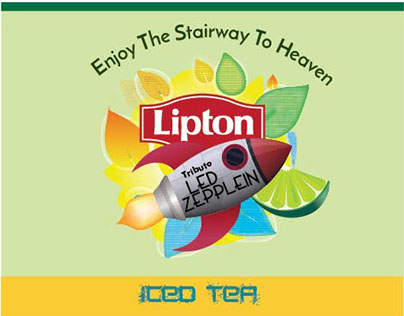Label Design for Lipton Iced Tea