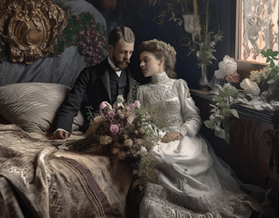19th century wedding