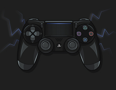 PS4 Dualshock Illustration