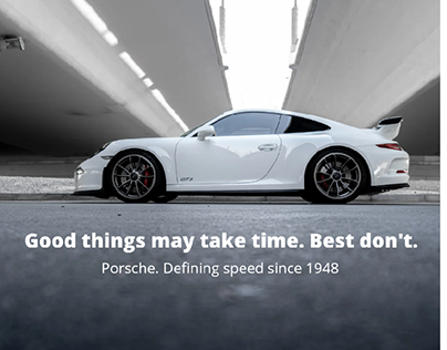 Spec Ads for Porsche