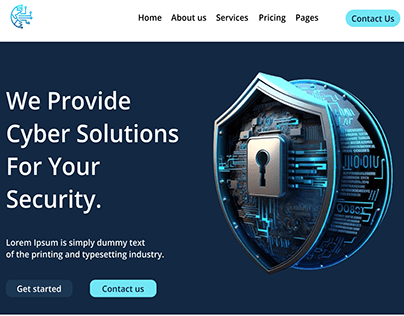 CYBER SECURITY LANDING PAGE