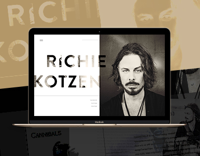 Richie Kotzen | Musician Web Redesign