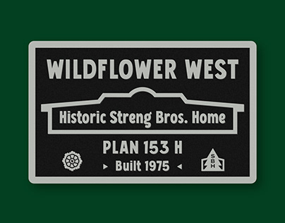 Historic MCM Home Plaques - Streng Bros
