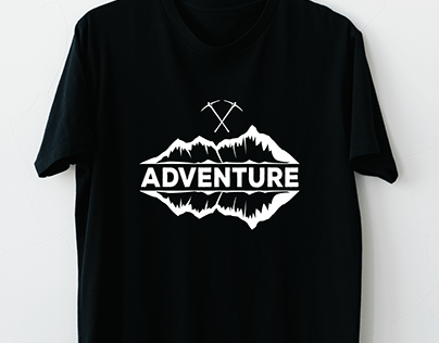hiking adventure T-shirt Decign
