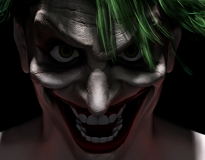 The Joker 3D Render
