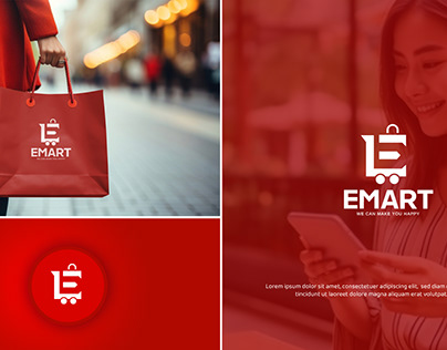Creative logo for Emart