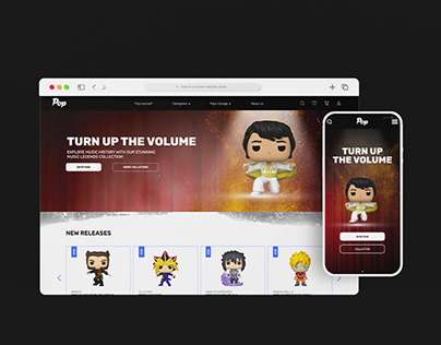 FunkoPop - UI/UX Ecommerce Studential Team Project
