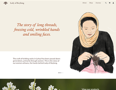 Project thumbnail - Lady of Keylong: Web Design