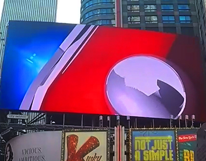 Times Square video spot