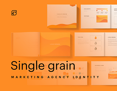 Single Grain - tech company rebrand