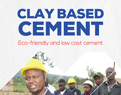 Clay Based Cement Roll up banner Design