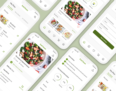 Project thumbnail - EatClean - Diet Recipe App