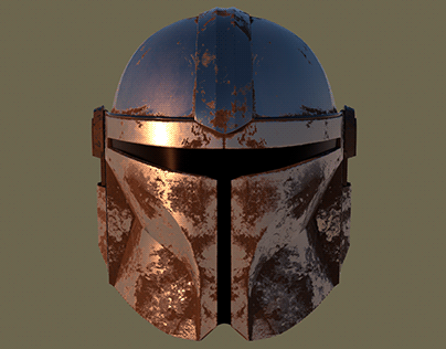 3D Helmet Mandalorian Djin djarin