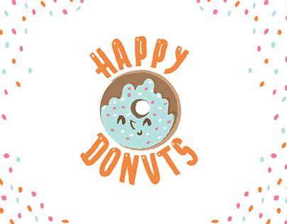 Logo Happy Donuts
