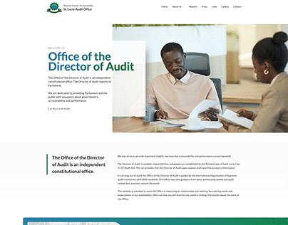 Mockup for Director of Audit Department