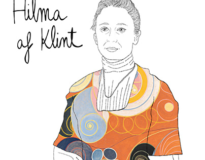 Projet portrait Hilma Af Kilnt