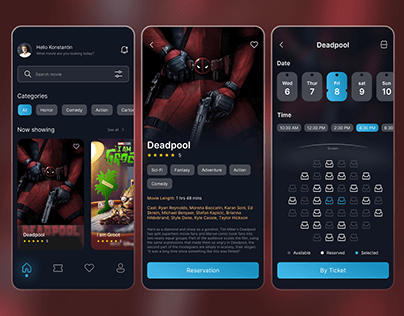 Cinema App Concept