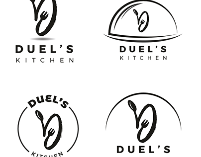 Logo Cocept for Duel's Kitchen
