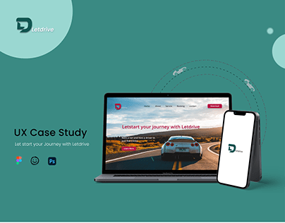 Project thumbnail - User Case Study - Letdrive - Rental app