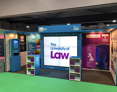 The University of Law - Exhibition Stand