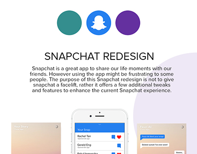Snapchat Redesign