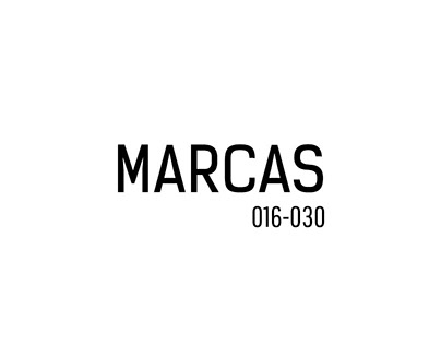 Marcas 016-030
