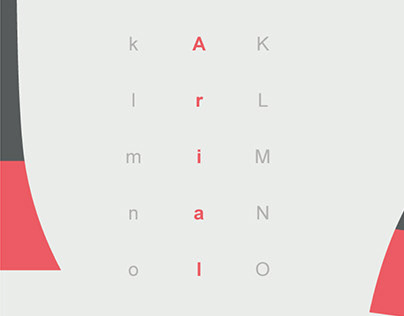 Type Study - Arial