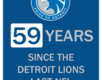 Yes, I'm a Detroit Lions fan and proud of it ….