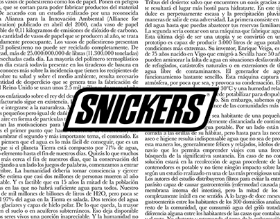 Snickers / You´re not you when you´re hungry (All type)