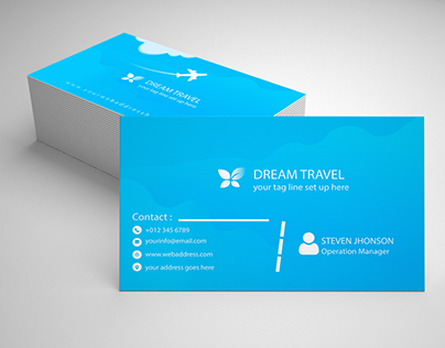 Travel Agency Business Card