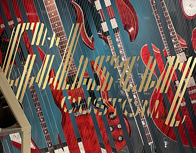Gibson Guitars - Custom Shop Environmental Graphics