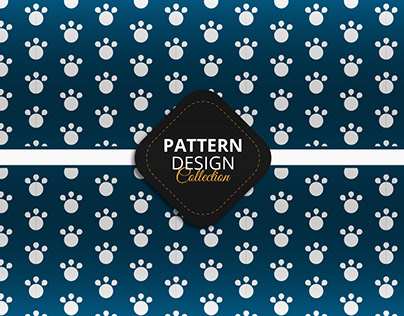 Animal Foot Print Pattern Design