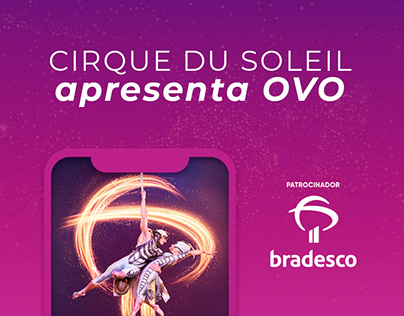 Landing Page Bradesco & Cirque du Soleil