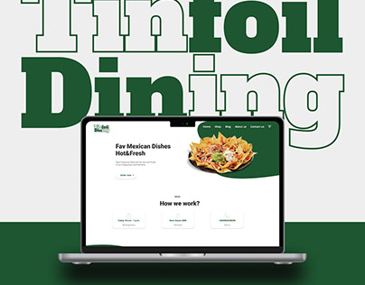 Tinfoil Dining Mexican Food Web Ui