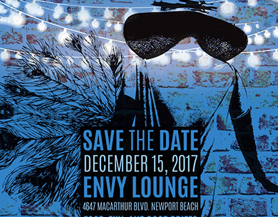 INVITATION -- Save the Date Envy Lounge Holiday Party