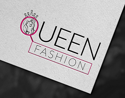 "Queen Fashion" Logo Design & Brand Identity