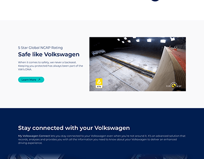 Project thumbnail - VOLKSWAGON WEBSITE REDESIGN