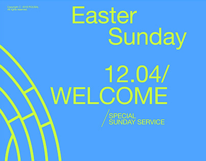 Poster Design - Easter Sunday