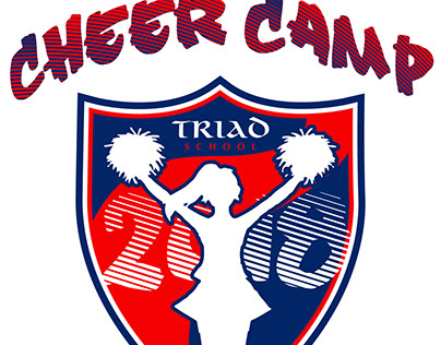 Triad High School Cheer Camp T-Shirt Designs