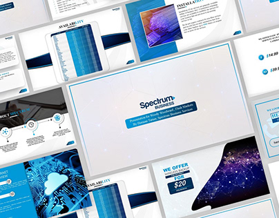 Ppt powerpoint presentation design for Spectrum