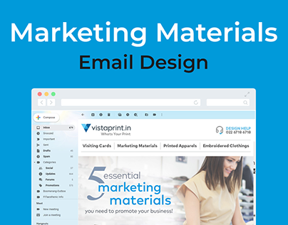 Vistaprint Mailer: Marketing Materials